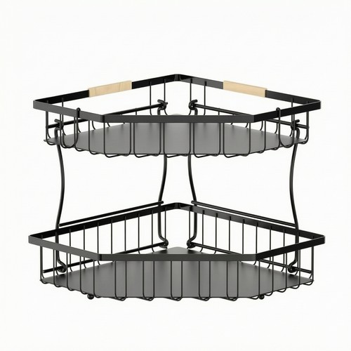 Two tier corner rack - two-tier,