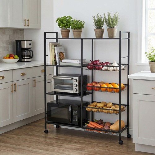 Kitchen baskets shelves - kitchen,