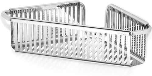Stainless steel corner shower - stainless,
