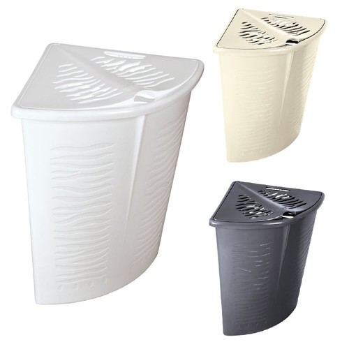 Corner laundry basket - laundry, hamper