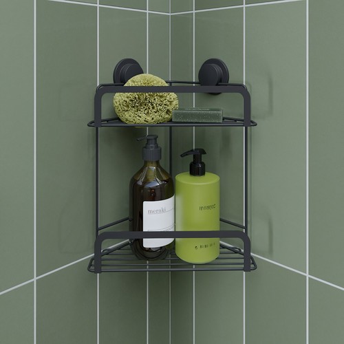 Croydex black corner - croydex, shower