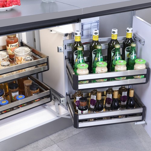 Kitchen cabinet corner - cabinet, pull