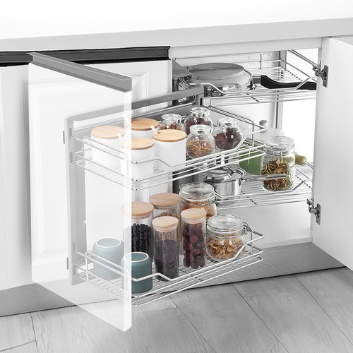 Pull out blind corner bakset - blind,