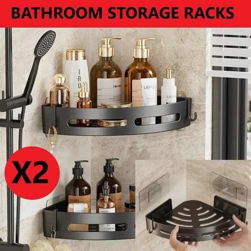 2pcs corner shower rack - corner,