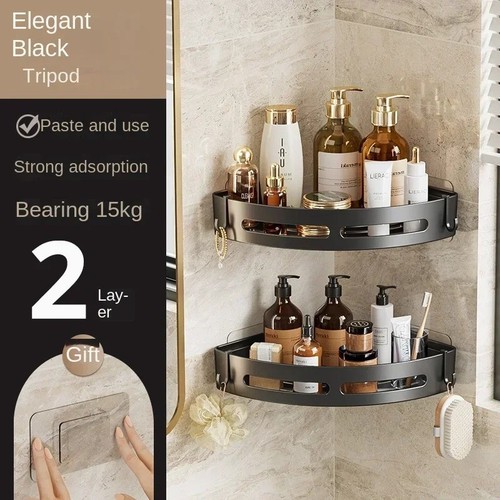 2pcs corner shower rack shelf - shower,