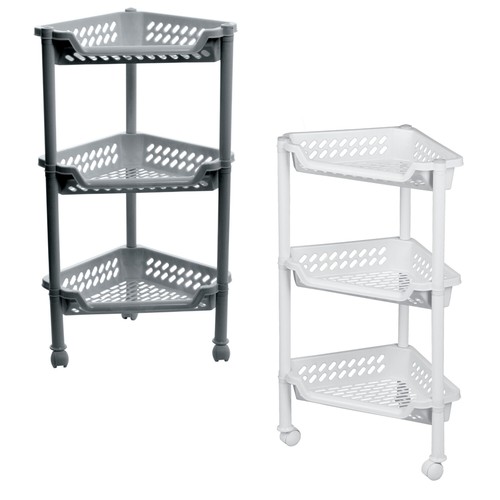 Bathroom corner storage unit - storage,
